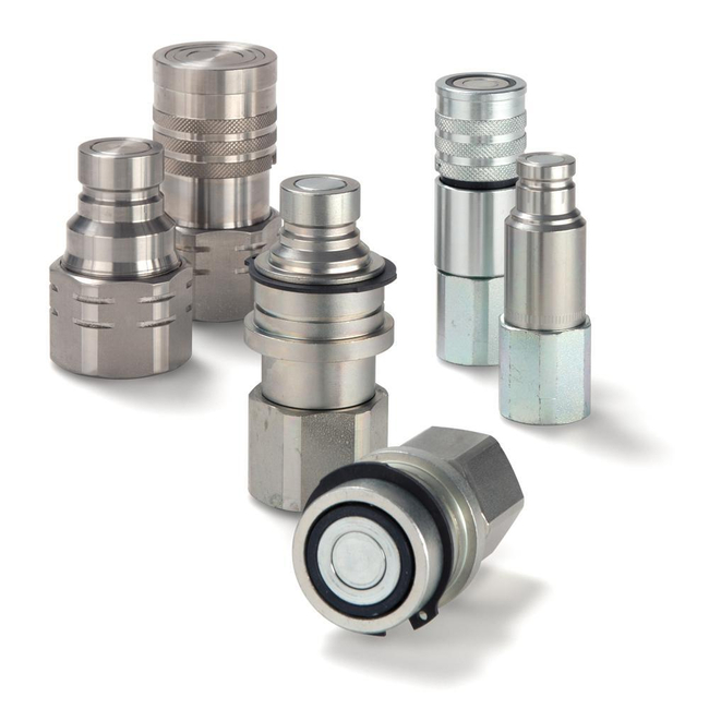 Hydraulic Flat Face Quick Coupling with ISO 16028 Profile, Series FEM / IF