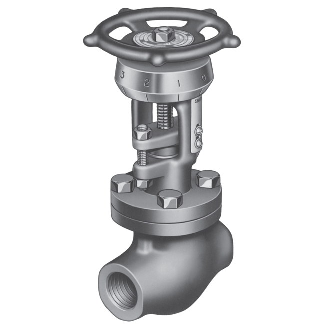 Vogt Gate, Globe & Check Valves, Series 12443, 15443, 22461