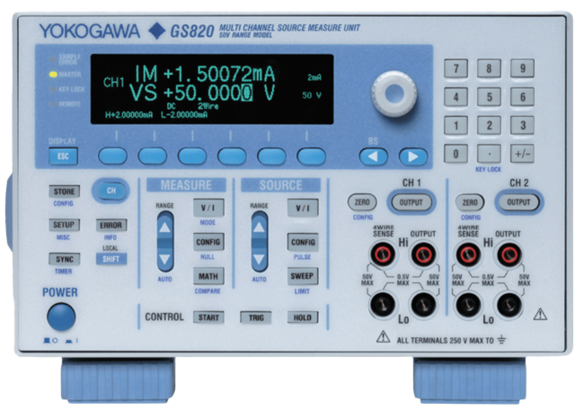 Yokogawa Source Measure Unit, GS820