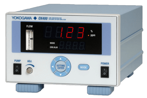 Yokogawa Low Concentration Zirconia Oxygen Analyzer, OX400