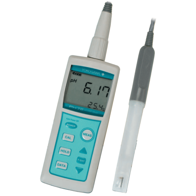 Yokogawa pH Sensor for Personal pH/ORP Meter, PH72SN