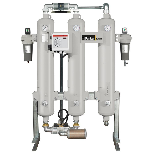 KA-MT 35-95 Series Compressed Air Adsorption Dryers With Activated Carbon Stage