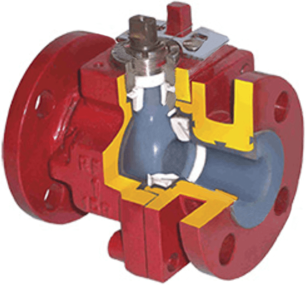 ChemValve High Performance Lined Ball Valve, Model 990