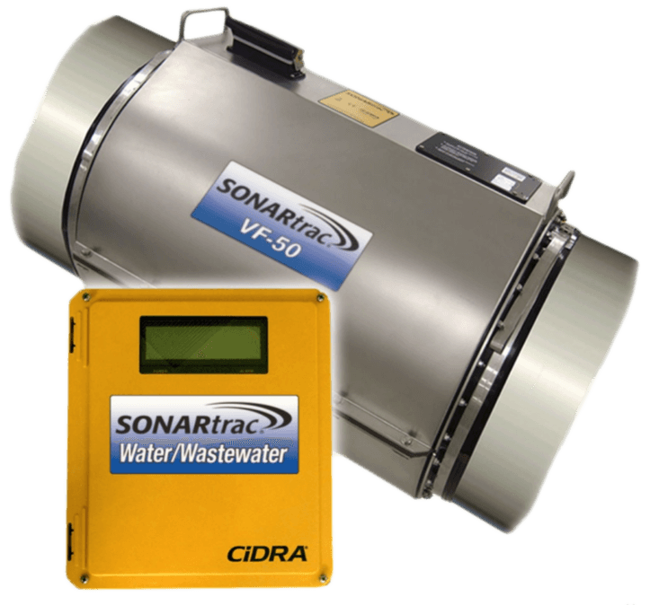 Cidra Water and Wastewater Flow Monitoring System, SONARtrac VF-50