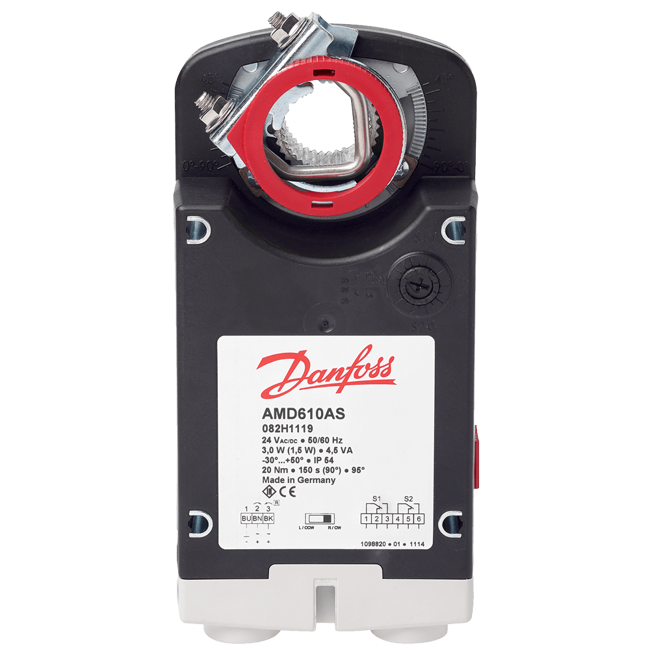 Danfoss Damper Actuator, AMD 610/610 AS