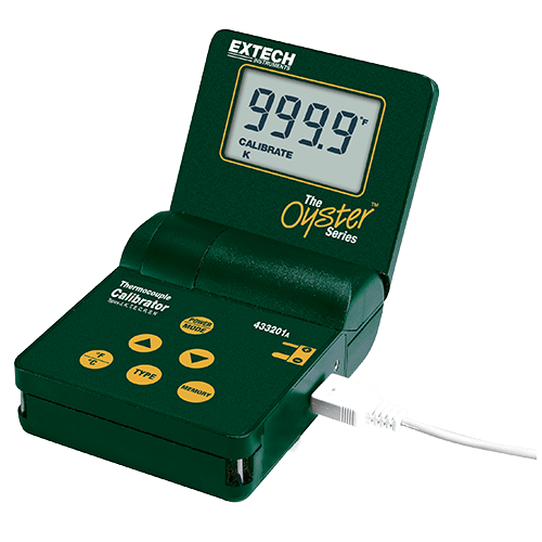 Extech Multi-Type Calibrator Thermometer, 433201