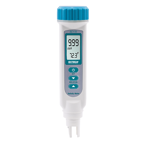 Extech Salinity/Temperature Meter, EC170