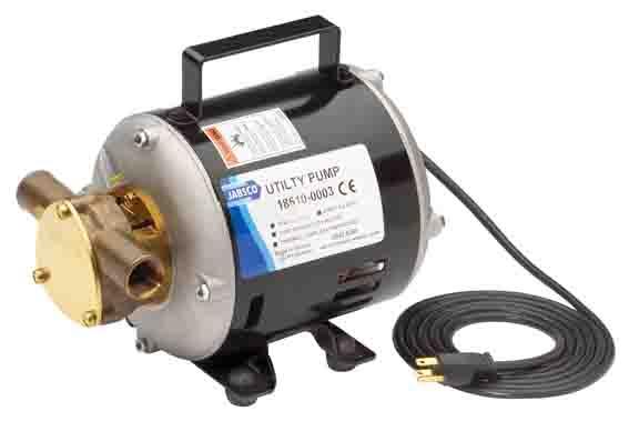 Jabsco Bronze Utility AC Motor Pump Unit, 18610 Series