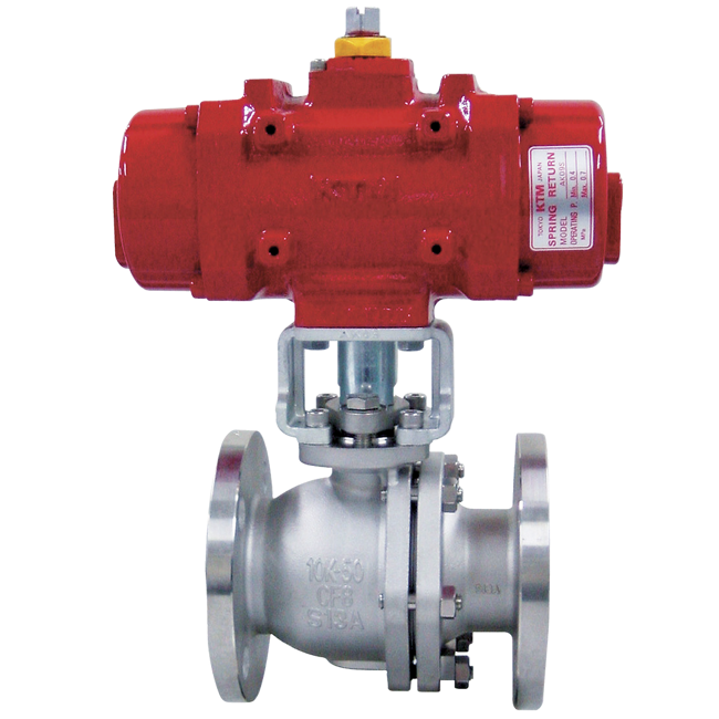 Emerson KTM Pneumatic Actuator, Model AK