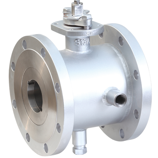 Emerson KTM Jacketed Ball Valve