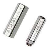 Pneumatic Adjustable Non-Return Valves in Nickel-Plated Brass
