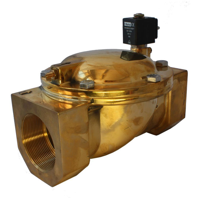 Parker 2-Way Normally Closed, 3" General Purpose Solenoid Valves
