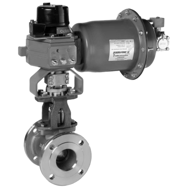Metso Jamesbury Gas Shutoff and Vent Valve, Figure 1056