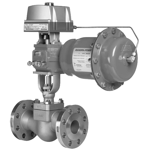 Metso Neles Rotary Globe Control Valve, Series ZX