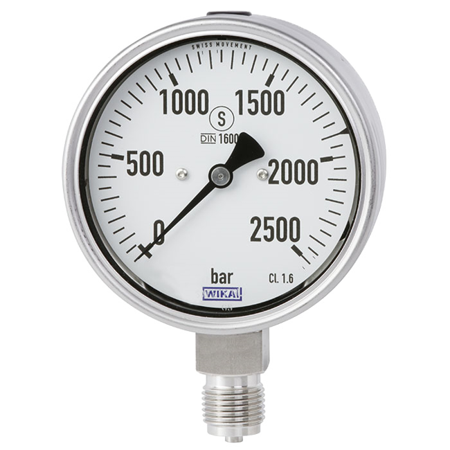 Pressure sales gauge tube